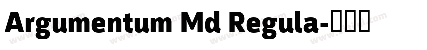 Argumentum Md Regula字体转换